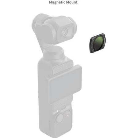 SmallRig 5831 - magnetyczny filtr szary, zmienny ND2-32 (VND, 1-5 Stop) do DJI Osmo Pocket 3
